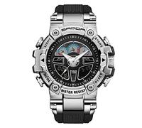 RORIOS Men's Digital Watches Multifuncionales con Alarma Militar y Deportiva