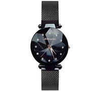 RORIOS Moda Mujer Relojes Impermeable Cuarzo Reloj de Pulsera Diamante Dial Banda de Acero Inoxidable Elegante Vestido Reloj Mujer