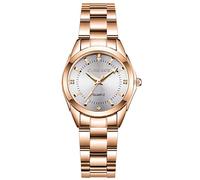 RORIOS Reloj de Mujer Analogico Cuarzo Reloj con Correa en Acero Inoxidable Impermeable Moda Relojes de Pulsera para Mujeres Elegante Vestir Relojes de Pulsera