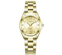 RORIOS Reloj de Mujer Analogico Cuarzo Reloj con Correa en Acero Inoxidable Impermeable Moda Relojes de Pulsera para Mujeres Elegante Vestir Relojes de Pulsera