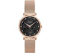 RORIOS Reloj de Mujer Cuarzo Analogico Relojes de Acero Inoxidable Relojes Impermeable Relojes de Pulsera Elegantes Vestir Relojes para Mujer
