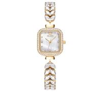 RORIOS Reloj de Pulsera Elegante para Mujer Reloj Pequeño de Esfera Cuadrada Relojes Moda Diamante Relojes Señora Vestir Relojes Analógico Cuarzo