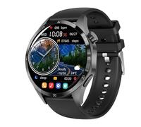 RORIOS Reloj de Pulsera Inteligente para Hombres Mujeres Llamadas Bluetooth Monitoreo de Salud Smartwatch Fitness Deportiva IP68 Resistente al Agua Negro B