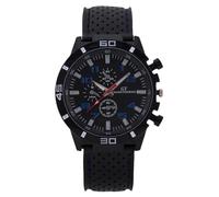 RORIOS Reloj Deportivo para Hombres Elegante Relojes Analógico con Correa Perforada Transpirable Watch Casual Multicolor Azul