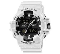 RORIOS Reloj Deportivo para Hombres Multifuncionales Militar Analógico Digital Cuarzo Reloj para Hombre