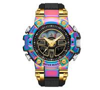 RORIOS Reloj Digital Militar para Hombres con Funciones Deportivas y Alarma