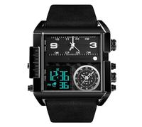 RORIOS Reloj Digital para Hombres Multifuncional Militar Relojes con Alarma Electrónico Relojes de Pulsera para Hombre Cronómetro Deportivos
