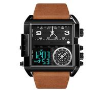 RORIOS Reloj Digital para Hombres Multifuncional Militar Relojes con Alarma Electrónico Relojes de Pulsera para Hombre Cronómetro Deportivos