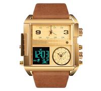 RORIOS Reloj Digital para Hombres Multifuncional Militar Relojes con Alarma Electrónico Relojes de Pulsera para Hombre Cronómetro Deportivos