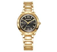 RORIOS Reloj Metal Mujer Relojes Pulsera Analógico Moda con Múltiples Cuadros Colores Elegante Watch Vestir Casual para Uso Diario Negro