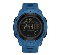 RORIOS Reloj Multifuncional Electrónico Reloj de Pulsera Estilo Deportivos Reloj para Hombre Mujeres Relojes Digital Cuarzo Reloj Unisex Impermeable Azul