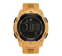 RORIOS Reloj Multifuncional Electrónico Reloj de Pulsera Estilo Deportivos Reloj para Hombre Mujeres Relojes Digital Cuarzo Reloj Unisex Impermeable Amarillo