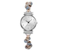 RORIOS Reloj Pulsera Analógico Mujer Ligero Correa Elástica con Piedras Moda Relojes Diario para Mujeres Blanco