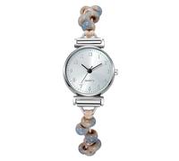 RORIOS Reloj Pulsera Analógico Mujer Ligero Correa Elástica con Piedras Moda Relojes Diario para Mujeres Azul