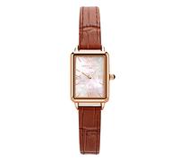 RORIOS Reloje Mujere Rectangular Femenino Negocios Analogico Cuarzo Relojes Impermeable Relojes de Pulsera para Mujer