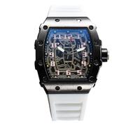 RORIOS Relojes de Pulsera Cuarzo para Hombres Reloj Moda Tonneau Reloj Luminoso Analógico Reloj Casuales Deportivo con Fecha