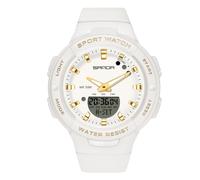 RORIOS Relojes de Pulsera Niñas Electrónico Reloj Digital Cuarzo Damas Simple Relojes Resina Impermeable Multifuncional Militares para Mujeres