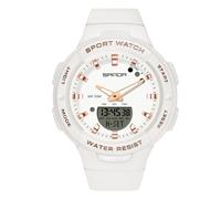 RORIOS Relojes de Pulsera Niñas Electrónico Reloj Digital Cuarzo Damas Simple Relojes Resina Impermeable Multifuncional Militares para Mujeres