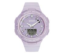 RORIOS Relojes de Pulsera Niñas Electrónico Reloj Digital Cuarzo Damas Simple Relojes Resina Impermeable Multifuncional Militares para Mujeres