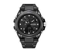 RORIOS Relojes Deportivos para Hombre Digital Militares Relojes con Alarma Multifuncional Cronómetro Militar Relojes de Pulsera para Hombre(Negro)