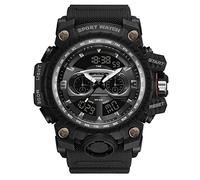 RORIOS Relojes Deportivos para Hombre Multifuncional Militar Relojes Resistente al Agua Digital Relojes con Alarma Electrónica Relojes de Pulsera