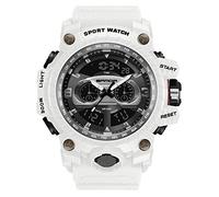 RORIOS Relojes Deportivos para Hombre Multifuncional Militar Relojes Resistente al Agua Digital Relojes con Alarma Electrónica Relojes de Pulsera