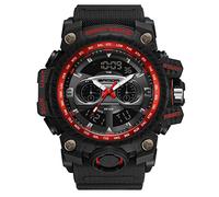 RORIOS Relojes Deportivos para Hombre Multifuncional Militar Relojes Resistente al Agua Digital Relojes con Alarma Electrónica Relojes de Pulsera