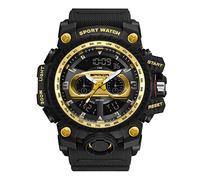 RORIOS Relojes Deportivos para Hombre Multifuncional Militar Relojes Resistente al Agua Digital Relojes con Alarma Electrónica Relojes de Pulsera