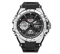RORIOS Relojes Deportivos para Hombre Resistente al Agua Digital Militares Relojes Multifuncional Militar Reloj para Hombre