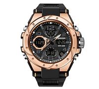 RORIOS Relojes Deportivos para Hombre Resistente al Agua Digital Militares Relojes Multifuncional Militar Reloj para Hombre