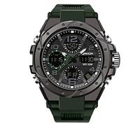 RORIOS Relojes Deportivos para Hombre Resistente al Agua Digital Militares Relojes Multifuncional Militar Reloj para Hombre