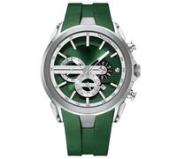 RORIOS Relojes Silicona de Pulsera para Hombres Reloj Multifuncional Deportivos Reloj Casuales Cuarzo Reloj Moda Analógico Reloj Cronógrafo Luminoso Verde