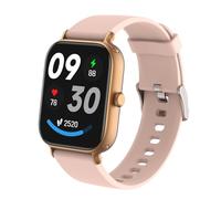 RORIOS Smartwatch Mujer Hombre Relojes de Pulsera Deportiva Inteligente Reloj Monitorización Frecuencia Cardíaca Durante Sueño Rastreador Actividad Rosa BB