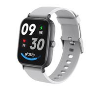 RORIOS Smartwatch Mujer Hombre Relojes de Pulsera Deportiva Inteligente Reloj Monitorización Frecuencia Cardíaca Durante Sueño Rastreador Actividad Gris A