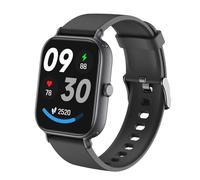 RORIOS Smartwatch Mujer Hombre Relojes de Pulsera Deportiva Inteligente Reloj Monitorización Frecuencia Cardíaca Durante Sueño Rastreador Actividad Negro A