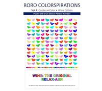 RORO Colorspirations Vol 4: Wine Edition 36 Puzzles with a fun twist on Paint-By-Number