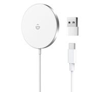 RoRoSkin 15W Cargador Inalámbrico,Cargador Inalámbrico Magnético,Wireless Charger Compatible con iPhone 17e/17/16/15/14/13/12 Pro MAX/Air/Plus/Pro Serie