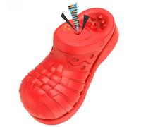 ROROZ PETSUPPLIER WITH LOVE FOR OUR LITTLE FRIEND Zapatos interactivos de goma natural indestructibles para masticar para perros,