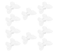 RORPOIR 100 Piezas Piezas Luz Solar de Césped, Adornos Solares para Exteriores, Mariposa de Plástico, Led, Solar, para Decoración de Camino y Césped al Aire Libre