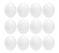 RORPOIR 12 Mini Huevos Artificiales de Simulación para Aves Pequeñas como Periquitos y Pinzones, Accesorios para Jaulas y Procesos de Cría
