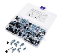 RORPOIR 120piezas Kit Surtido Engrasadores Metálicos con Tapas Antipolvo Boquillas de Grasa Varios para Mantenimiento de Coches y Maquinaria