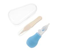 RORPOIR 1juego Aspirador Para Bebés De De Alimenticio Limpiador De Mocos Manual Control De Succión Herramienta De Infantil De Limpiar y Usar Color Azul