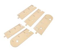 RORPOIR 1juego Regla De Crecimiento Infantil De Madera Estilo Nórdico Medidor De Altura Decorativo Para Habitación De Gráfico De Crecimiento Diseño De Estrella Instalación y Escala