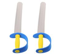 RORPOIR 2 Espadas de Espuma 54 Cm, Ligeras Espuma Eva, Ideales para Disfraces de Caballero y Entrenamiento de Esgrima en Juegos Entre Hermanos