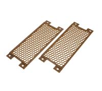 RORPOIR 2 Piezas Juguete para Escalar Cangrejo Ermitaño con Estructura Tridimensional y Ventosa, Plástico Marrón para Hábitat y Terrario Que Ambiente Dinámico