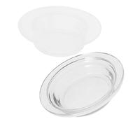RORPOIR 2 Piezas Plato De Aromaterapia De Vidrio Bandejas De Cera Bandeja Calienta Velas Reemplazo De Platos Bandeja Calentadora De Cera Bandeja De Fragancia Difusor De Cera Transparente