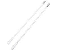 RORPOIR 2 Piezas Varilla de persiana Veneciana Varita de ciega Pellizcar Cortinas Plisadas Curtain Rod Curtain Pole empuñadura Barra dominada Varita ciega abridor de persianas