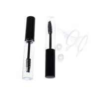 RORPOIR 2 Tubos de Rímel Vacíos and 2 Embudos de Plástico con Aplicador de Pestañas de 10ml Color Aleatorio Perfectos para Viajar sin Fugas