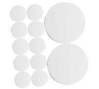 RORPOIR 20 Piezas Almohadillas Adhesivas Antideslizantes para Alfombras Fijadores Reutilizables para Tapetes Cortinas y Muebles Adhesivo Fuerte Sin Daños Negro