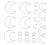 RORPOIR 20piezas Círculos De Macramé Para Anillos De Macramé Para Decorar Hogar